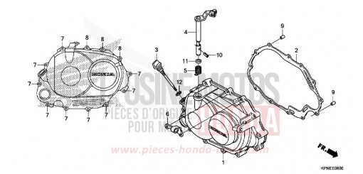 PANNEAU CARTER-MOTEUR D. GLR1251WHF de 2015